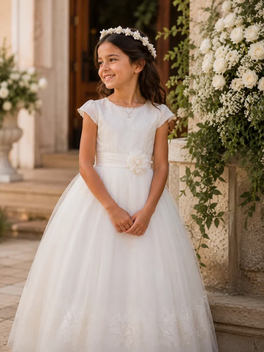 Vestidos de primera comunión para niña — FIDO